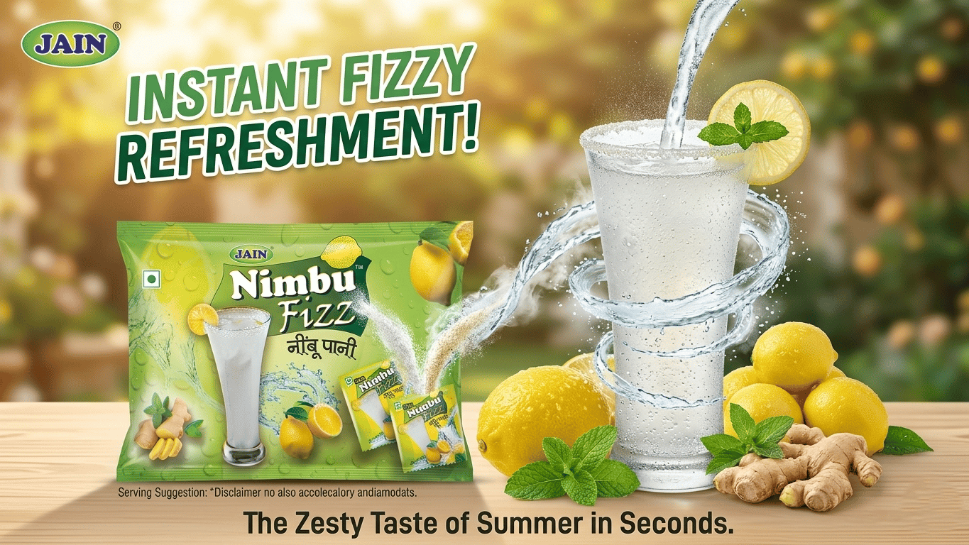 Jain Nimbu Fizz Instant Drink Mix