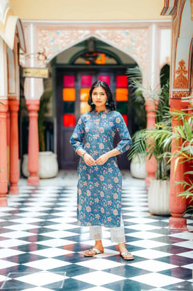 Falak – Cotton Kalamkari Kurta