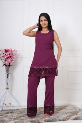Kaira – Hand Embroidered Cotton Co-ord Set