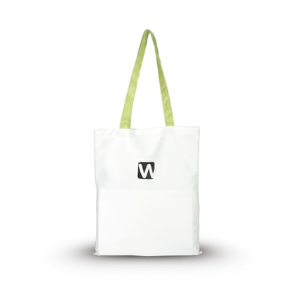 WOTM Recycled Cotton Canvas Tote Bag for Women | College Tote Bag | Canvas Bag for Girls | Foldable Travel & Shopping Tote | Eco-Friendly Cotton Canvas Bag