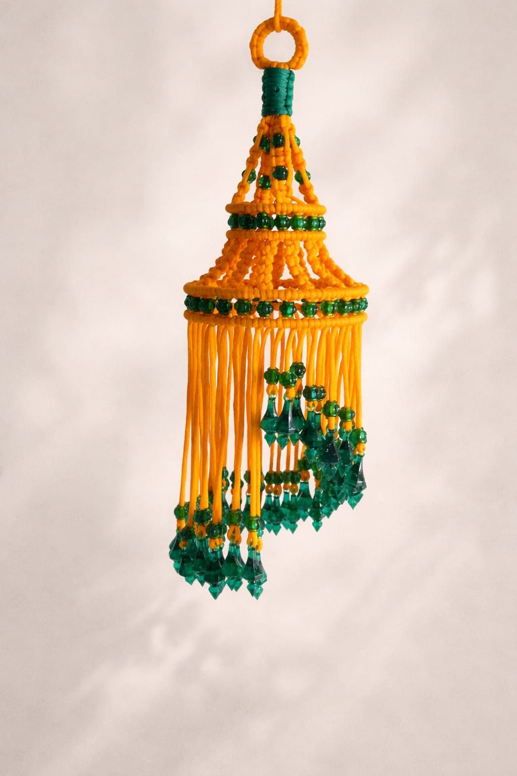 Handmade Macrame Lantern Toran