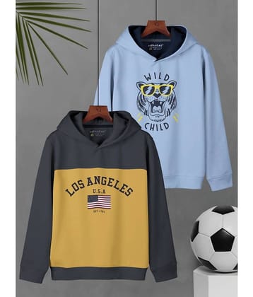 HELLCAT Pack of 3 Boys Cotton Blend T-Shirt ( Grey )