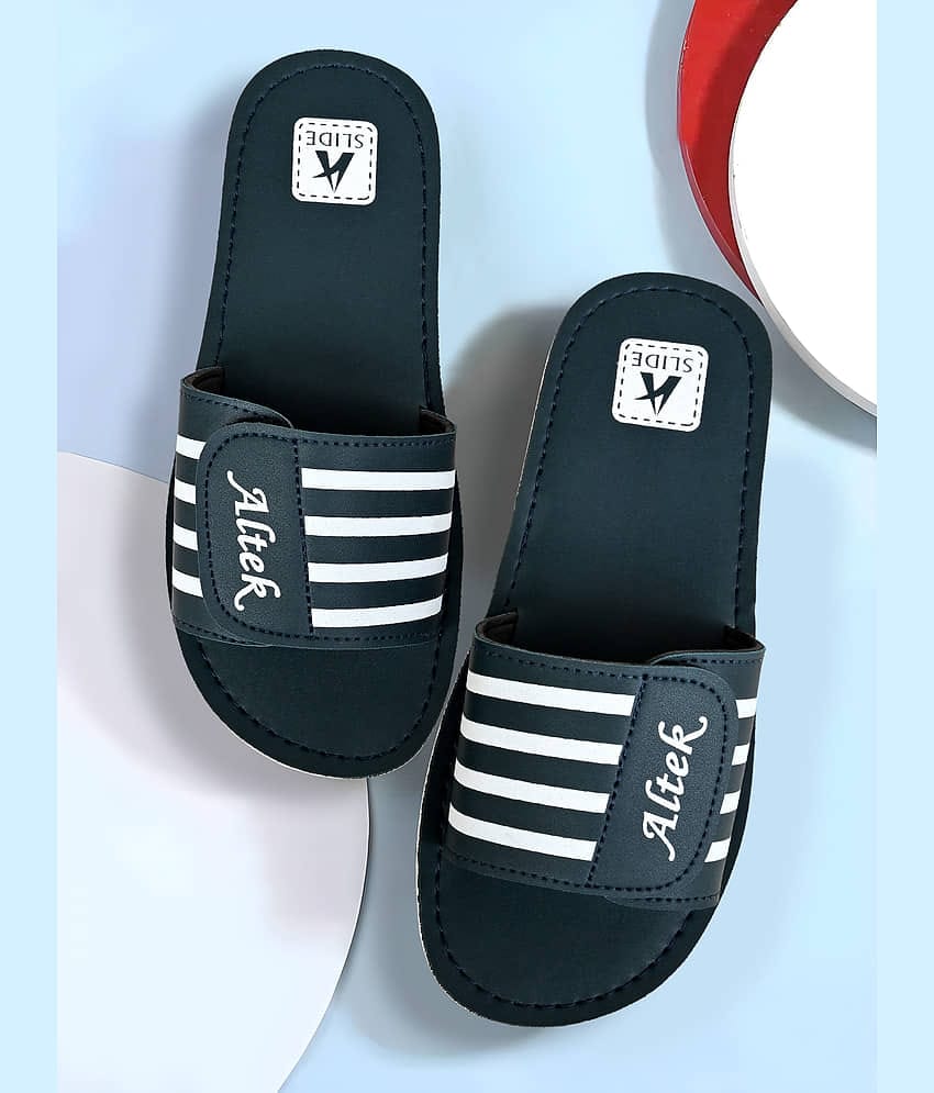 Chappal Wala Black Men's Thong Flip Flop