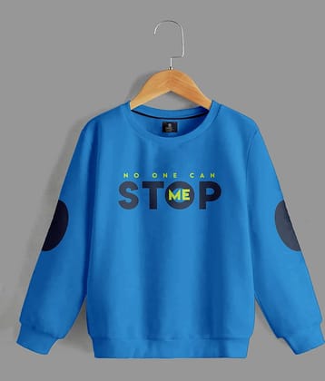 CODEZ Pack of 1 Boys Cotton Blend Sweatshirt ( Blue )