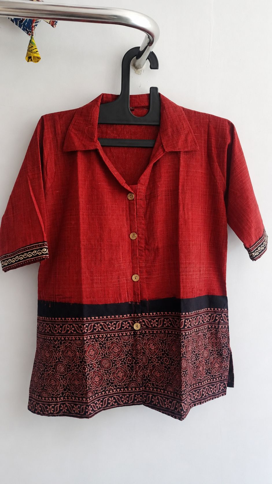 Women’s Handmade Natural Color Cotton Shirt | Skin Friendly | Breathable & Comfortable Daily Wear