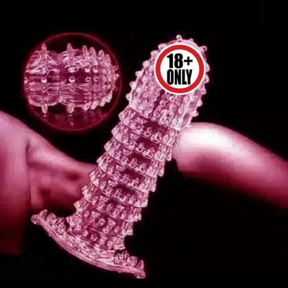 Crystal Condom Ultra Dotted Reusable Condom Free Sandal Oil 15ml Intimate Wellness Combo