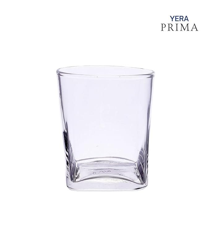 Yera Prima Oak Whisky/Scotch/ water glasses- 295 ml each - |Tumblers Lead-Free Whiskey Glasses for Scotch Bourbon Cognac Brandy Cocktail Whiskey