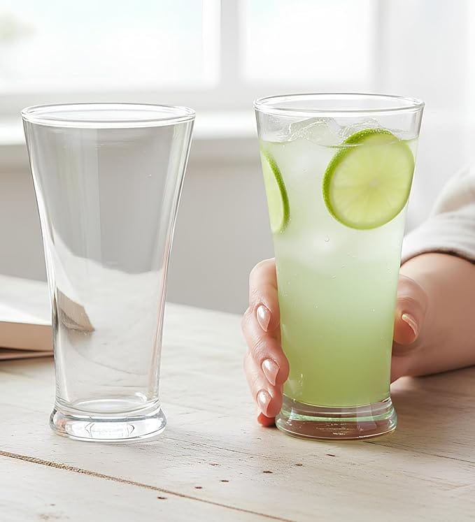 Yera Prima Pink  Mocktail/cocktail glasses- 350 ml each - Premium Stylish Old Fashion Rocks Tumblers Lead-Free Whiskey Glasses for Scotch Bourbon Cognac Brandy Cocktail Whiskey