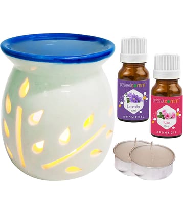 Peepalcomm Ceramic Aroma Oils & Diffusers Set - Pack of 5
