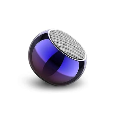 Bluetooth Speaker 4D with Loud Stereo Sound and Long Playtime Mini Speaker Easy to Carry Metal Electroplating Round Body Pack of-1-Random Multicolor Bluetooth Speaker 4D with Loud Stereo Sound and Long Playtime Mini Speaker Easy to Carry Metal Electroplating Round Body Pack of-1-Random Multicolor