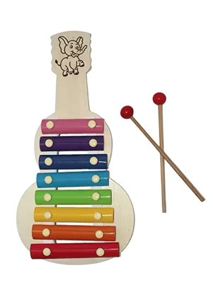 Elephant Wooden Xylophone Musical Toy for Kids with Mallets Elephant Wooden Xylophone Musical Toy for Kids with Mallets