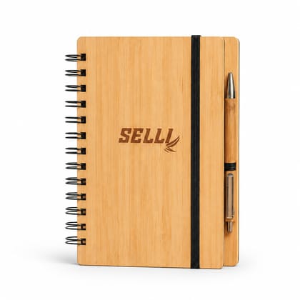 Bamboo Notebook with Pen Bamboo Notebook with Pen