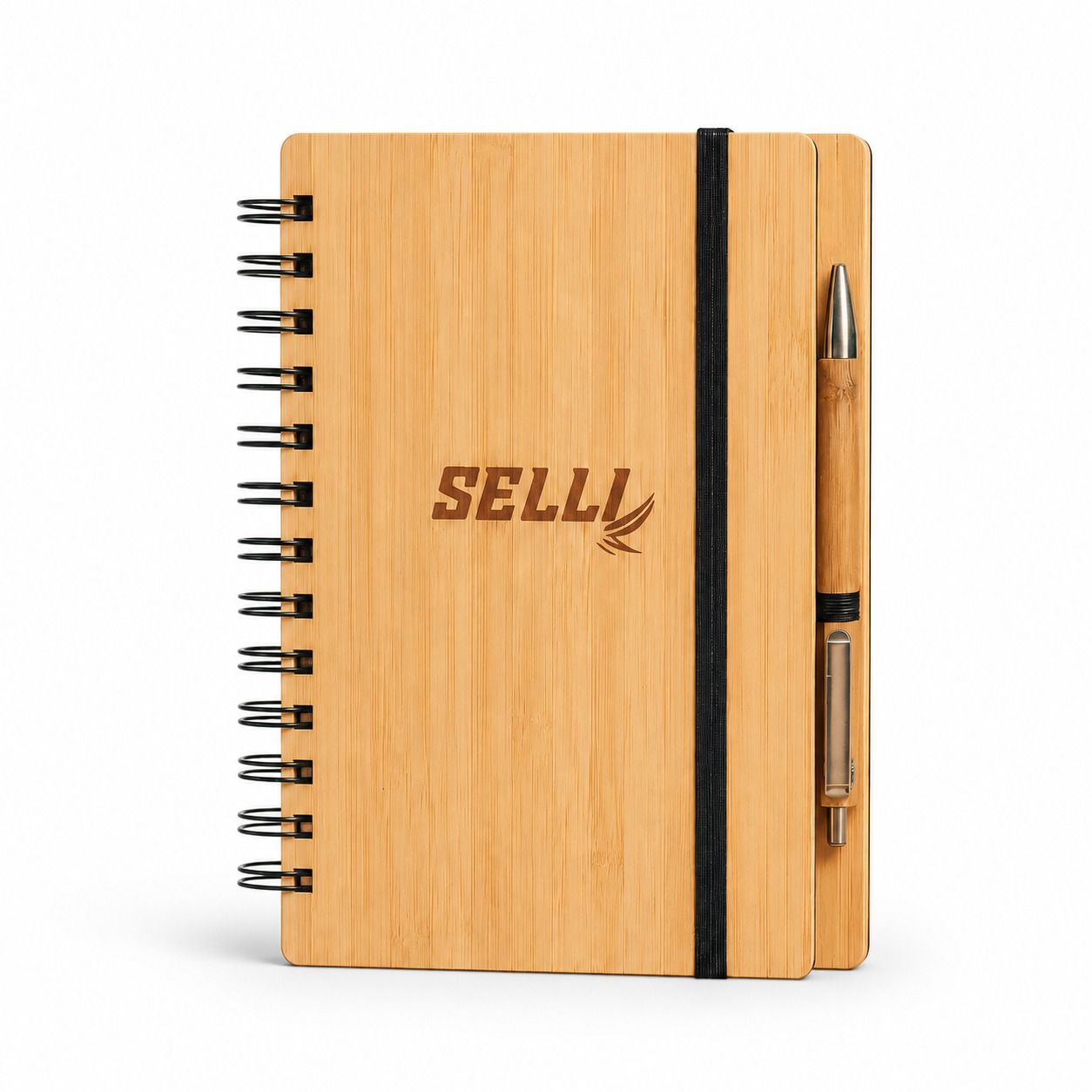 Bamboo Notebook with Pen