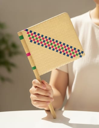 Palm Leaf Hand Fan