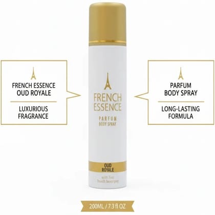 French Essence – Oud Royale Parfum Body Spray (120 Ml)