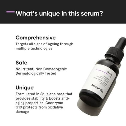 Minimalist Retinol 0.3% Face Serum (30ml)