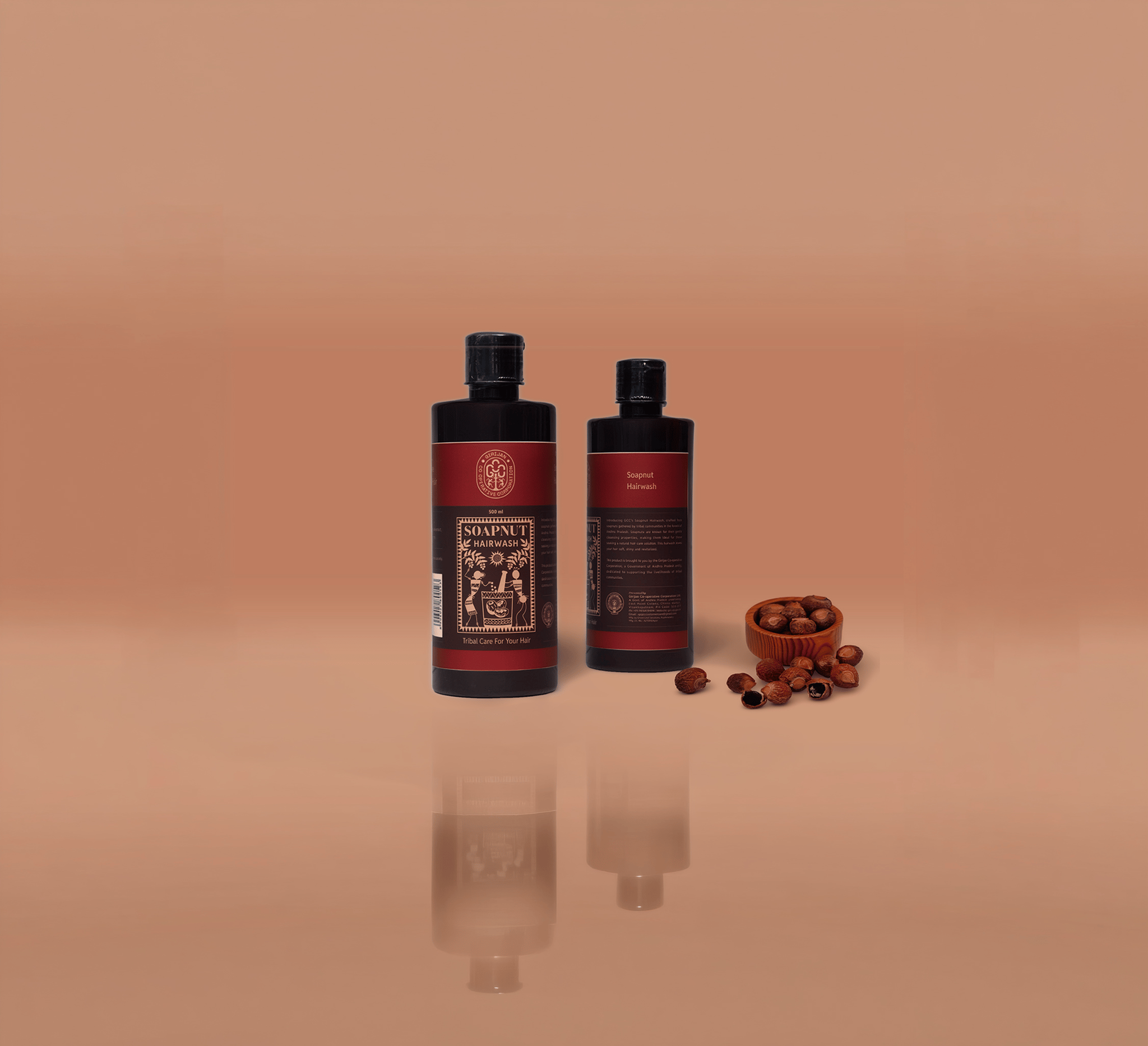 GCC Girijan Soapnut Hairwash - 500ml