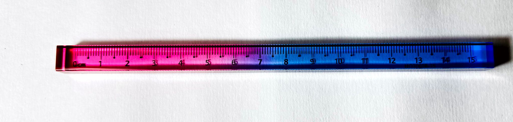 MQ Stationery Acrylic 15cm Clear Ruler Pack of 10