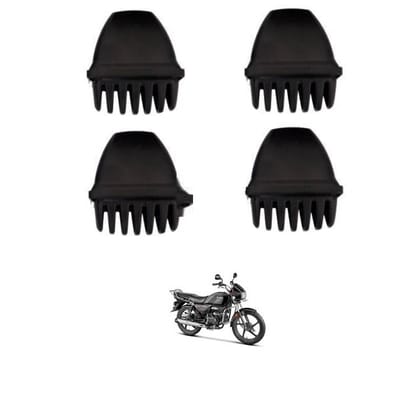 Peculiar Zone Splendor Indicator Grill for Splendor Bike Automotive & Accessories Plastic Splendor Indicator Cover Grill for Splendor (Black, Set of 4)