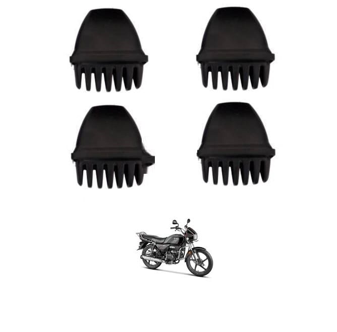 Peculiar Zone Splendor Indicator Grill for Splendor Bike Automotive & Accessories Plastic Splendor Indicator Cover Grill for Splendor (Black, Set of 4)