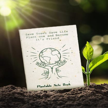 Plantable Seed Paper Notebook