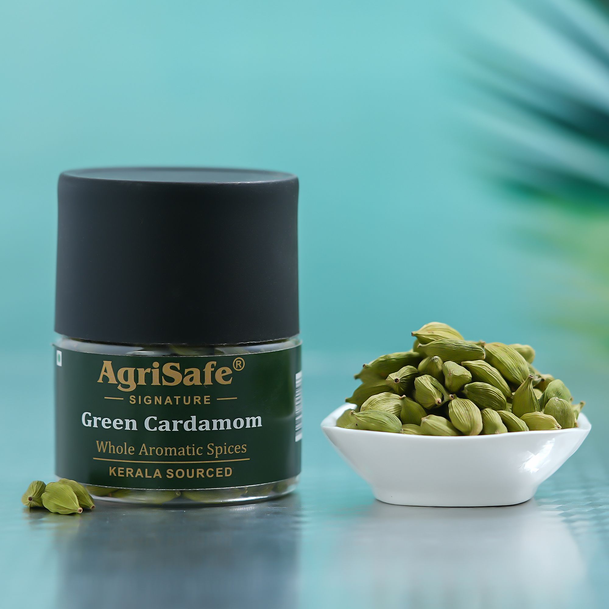 Agrisafe Green Cardamom 50g (Jar Pack)