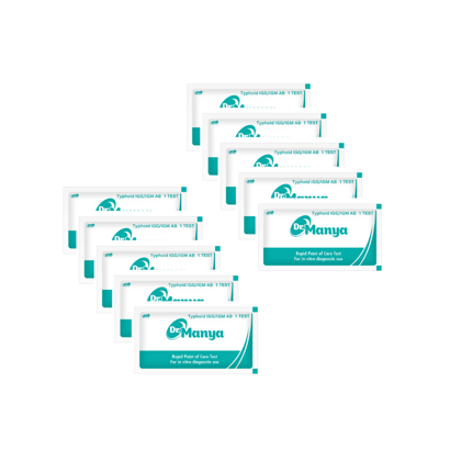 Rapid Dengue IgG/IgM Test Kit Pack of 10 | Fast Antibody Detection Card for Dengue Fever Screening | Easy & Reliable Diagnostic Testing