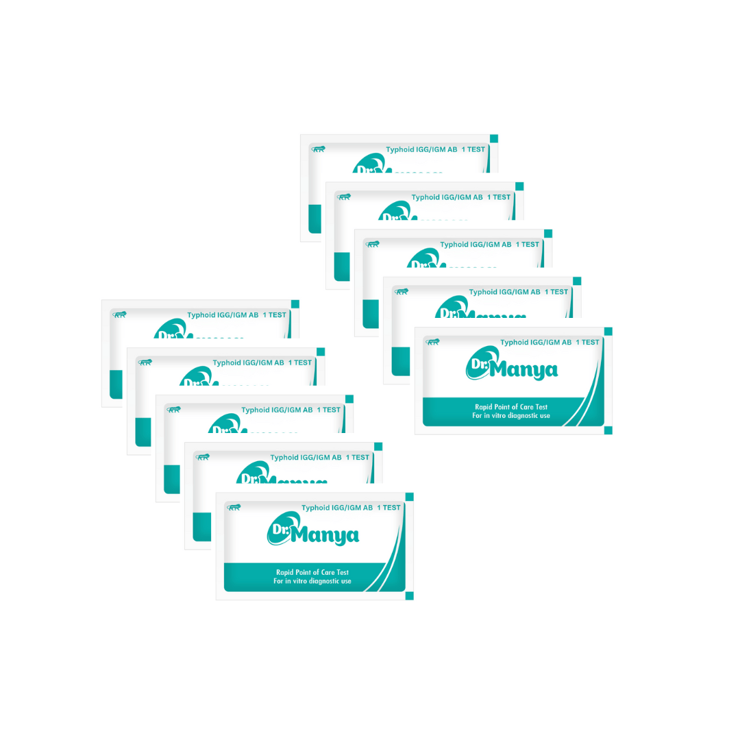 Rapid Dengue IgG/IgM Test Kit Pack of 10 | Fast Antibody Detection Card for Dengue Fever Screening | Easy & Reliable Diagnostic Testing