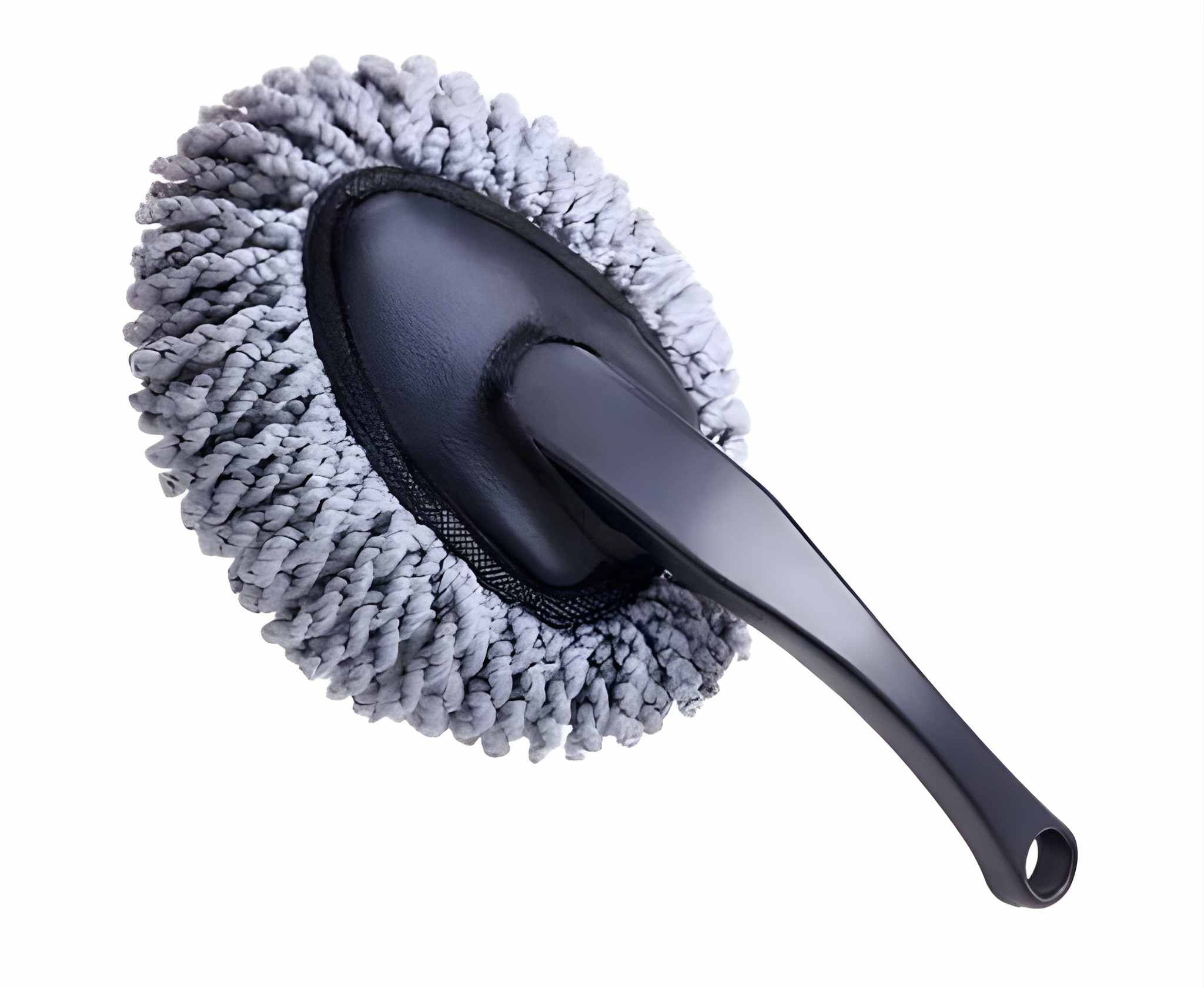 Mini Microfiber Duster Interior Cleaning Brush with Handle Multi-Purpose Soft Dust Cleaner for Car Dashboard, AC Vent, Furniture & Household Cleaning
