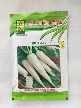 NSC Radish Kashi Aadra Variety, 100 gram T/L seed