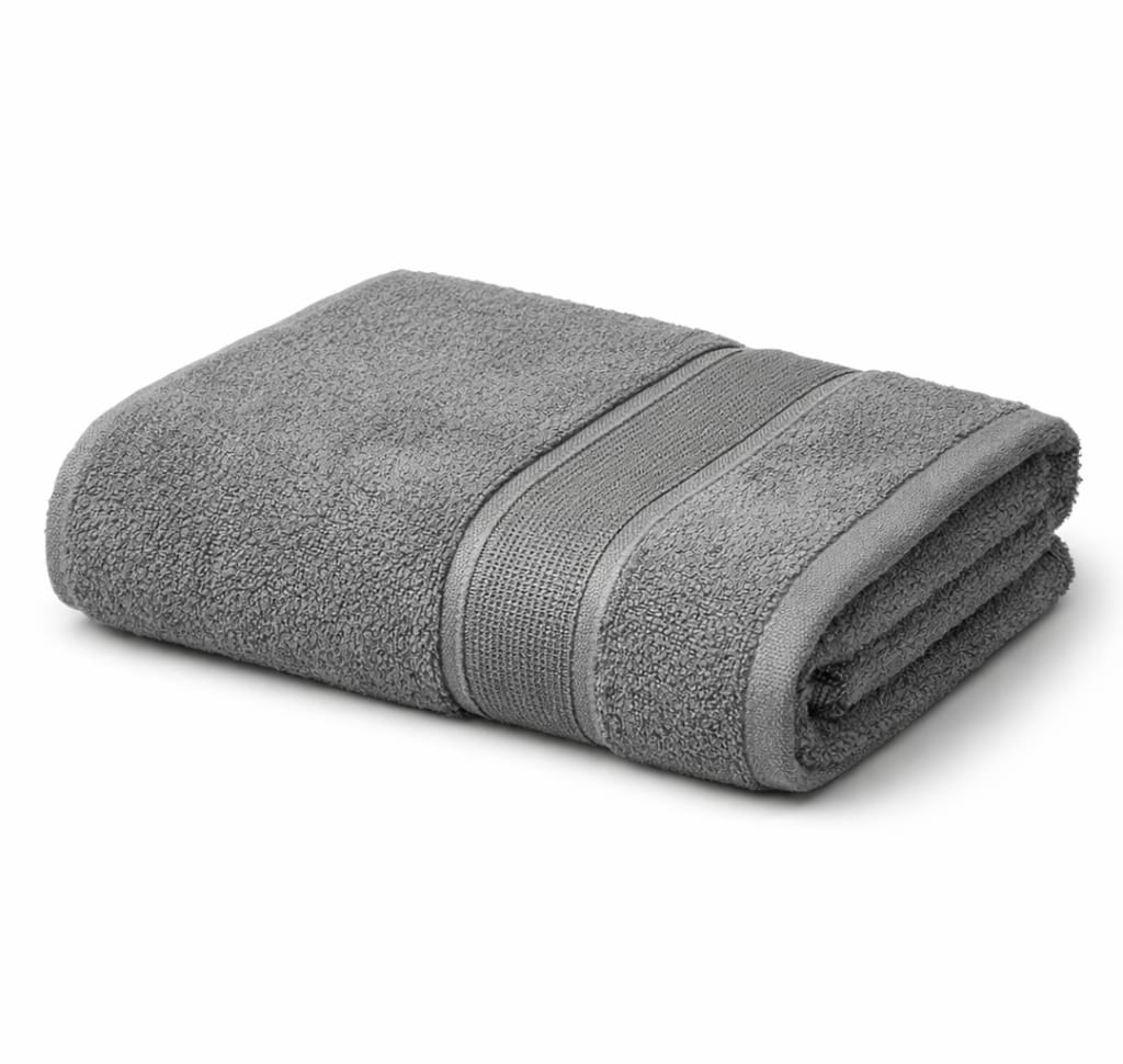 Luxury Grey Bath Towel - Towels | Buy online on ZillyBuy