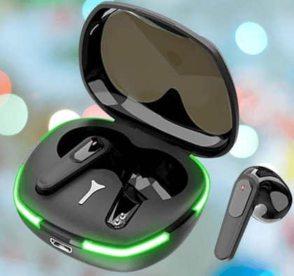 TWS Wireless Gaming Earbuds with RGB LED Case | Bluetooth 5.3 | Deep Bass & Touch Control