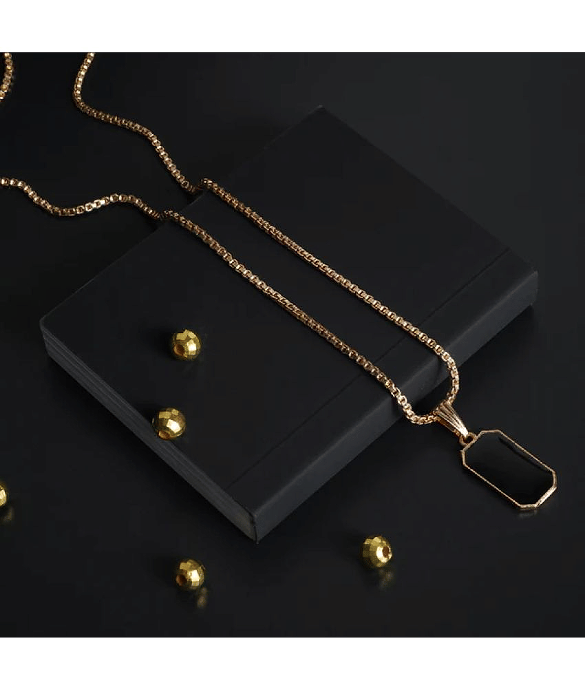 Sunhari Jewels Golden Pendant ( Pack of 1 )
