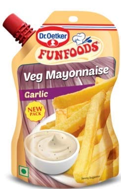 Dr. Oetker FunFoods Veg Mayonnaise Garlic, 100gm