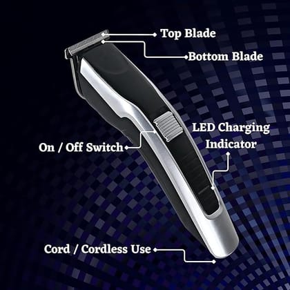 Men's Cordless Hair Trimmer – Rechargeable Beard Styling Machine Professional Hair Cutting Trimmer for Men – Rechargeable Grooming Kit