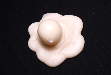 Cloud Shaped Wax Decorative Item