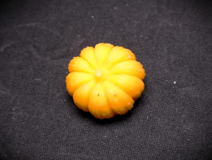 A Pumpkin-Shaped Wax Product