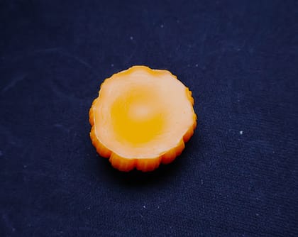 A Pumpkin-Shaped Wax Product