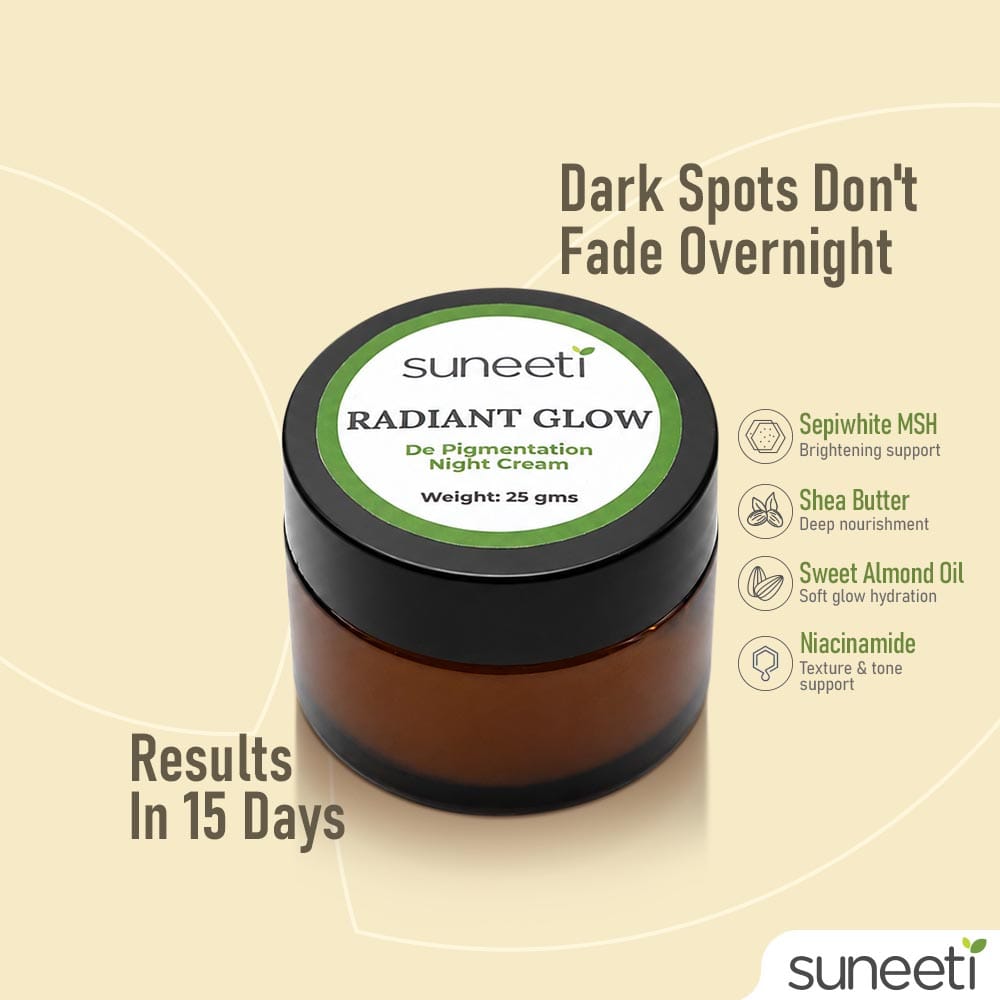 Radiant Glow – Dark Spot Repair Night Cream
