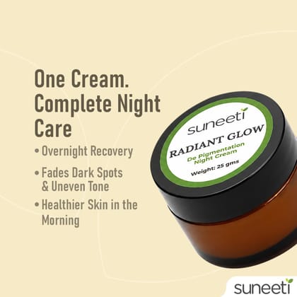 Radiant Glow – Dark Spot Repair Night Cream