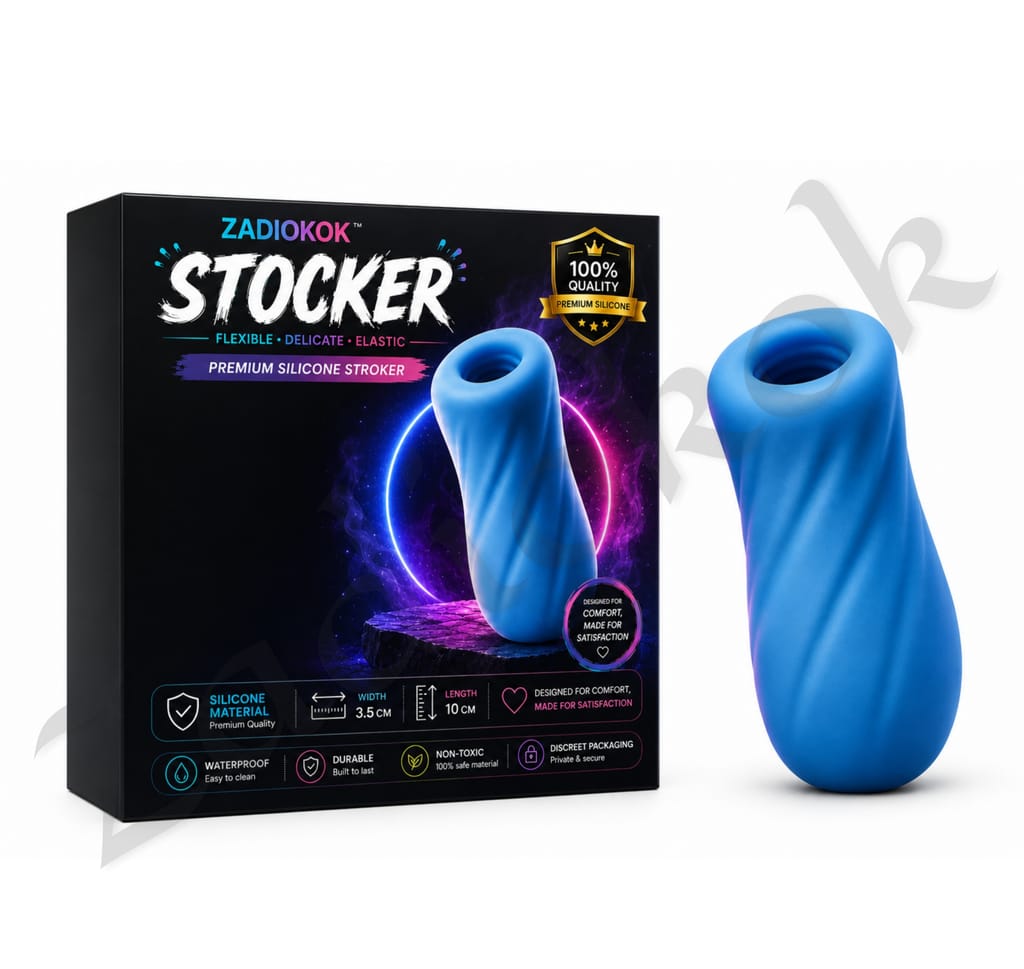Zadiokok Silicone Pocket Stroker Personal Sleeve for Men Soft Flexible Fits All Sizes Waterproof & Easy to Clean (Pack of 1)