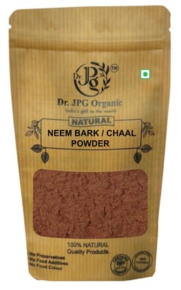 Dr. JPG Organic herbals Natural Neem Bark Powder 200g / Azadirachta Indica/ISO & GMP Certified. (Pack Of 1)
