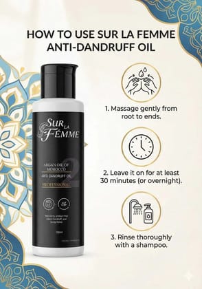 Sur La Femme - Anti Dandruff Oil (100 Ml) Sur La Femme - Anti Dandruff Oil (100 Ml)