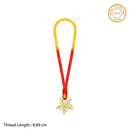 Golden Blossom Lumba Rakhi