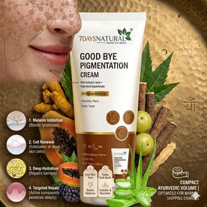 Advanced Blemish Control Cream with kojic acid, natural retinol, and liquorice extract 100gm Pack of 1 | Dark Spot, Brown Spot & Pigmentation Correction Cream for Face