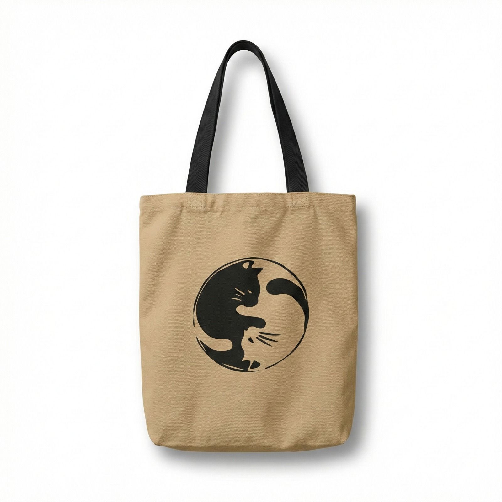 Reversible Tote Bag (2 in 1) with Zip Pocket