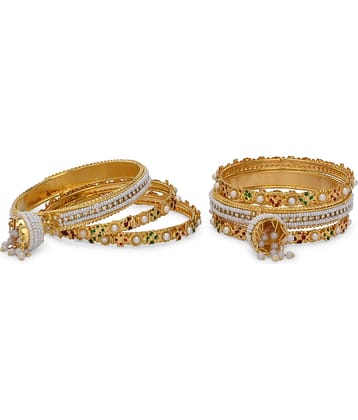 Somil Gold Kalire ( Pack of 6 )