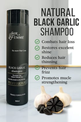 Sur La Femme - Black Garlic Shampoo  (300 Ml)