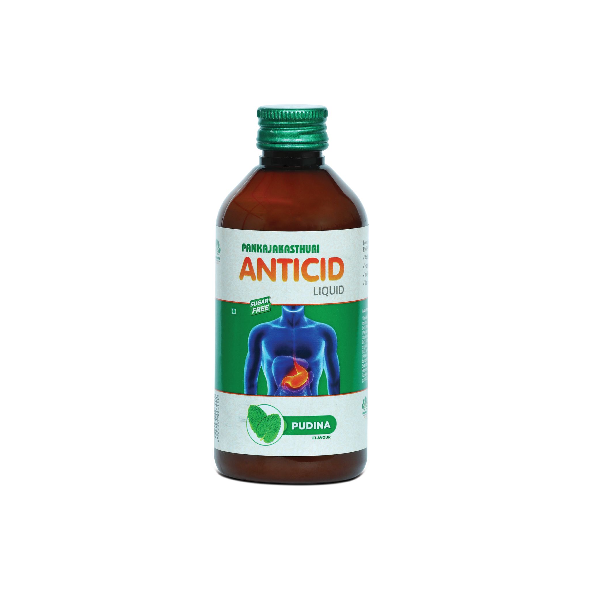 Pankajakasthuri Antacid Pudina 200ml