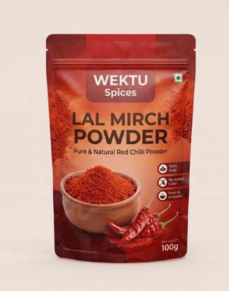 WEKTU Spices Lal Mirch Powder.